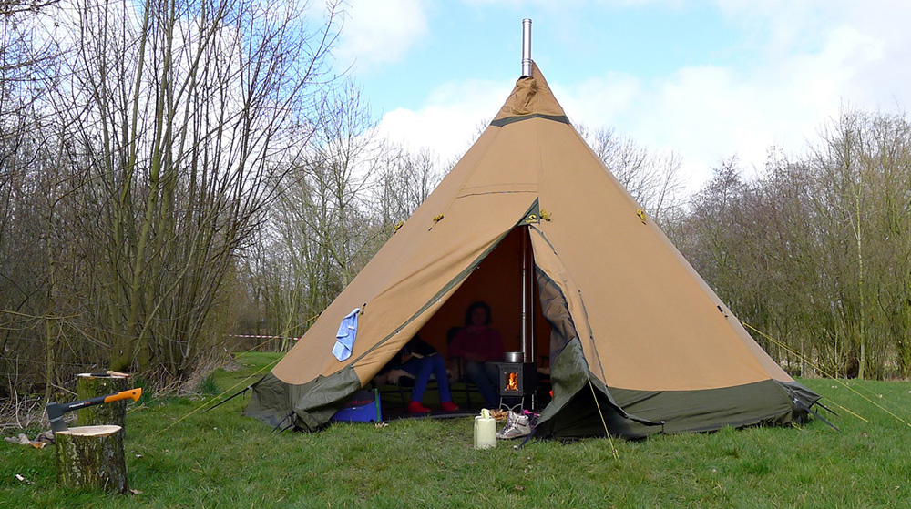 Mag de Fältovn in een tent gestookt worden?