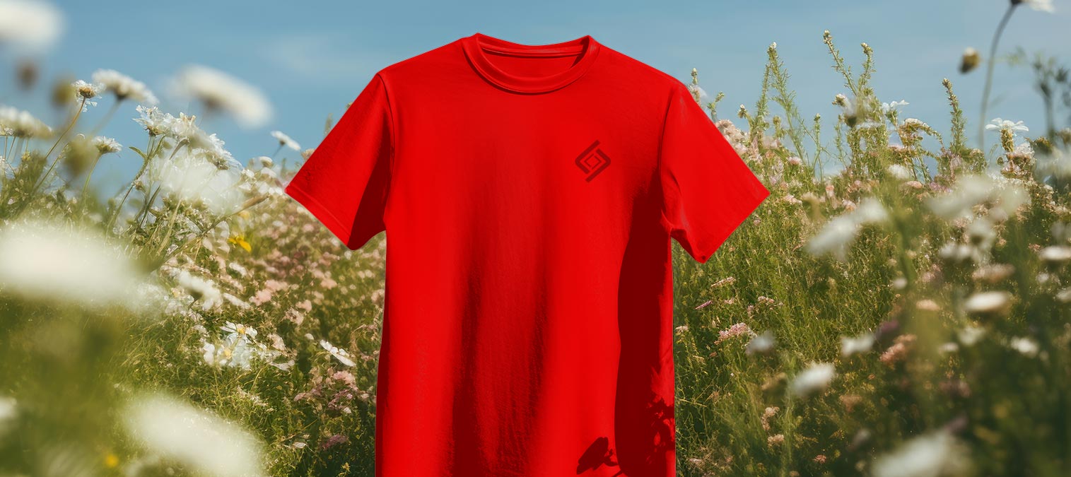 Waarom moet ik een rood T-shirt achterstevoren aantrekken tijdens het instoken?