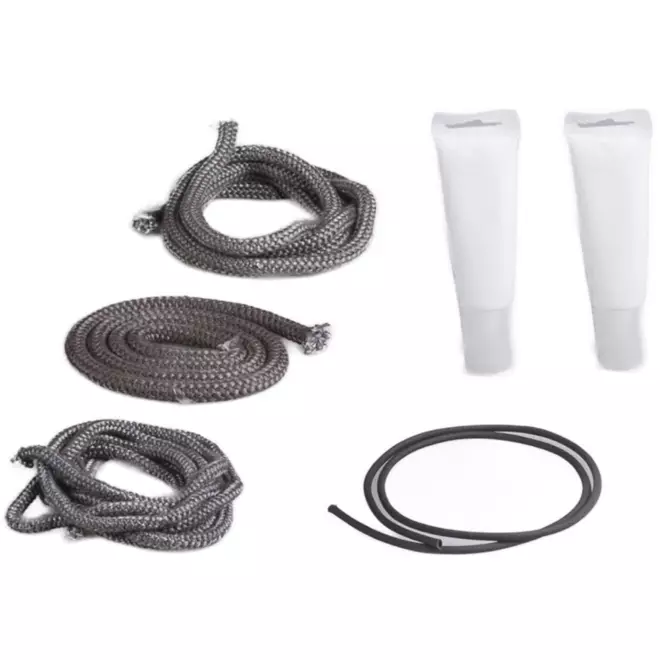 Installation kit for glass and door