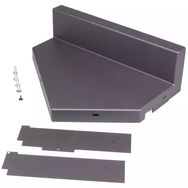 External air supply door left - anthracite