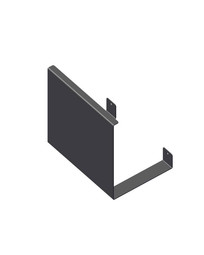 Plaque de recouvrement aération - anthracite