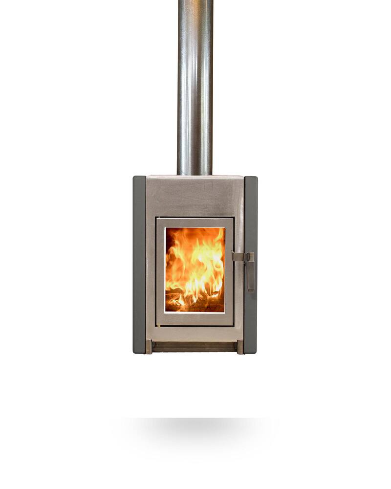LOBBE COMPACT - Rohstahl - Anthrazit