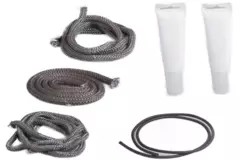 Installation kit for glass and door